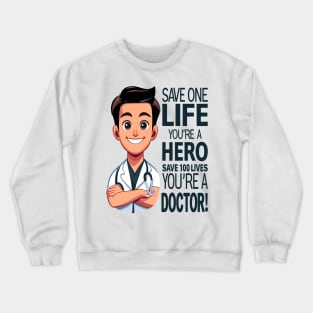 Hero to Healer: Mind Body Balance Crewneck Sweatshirt